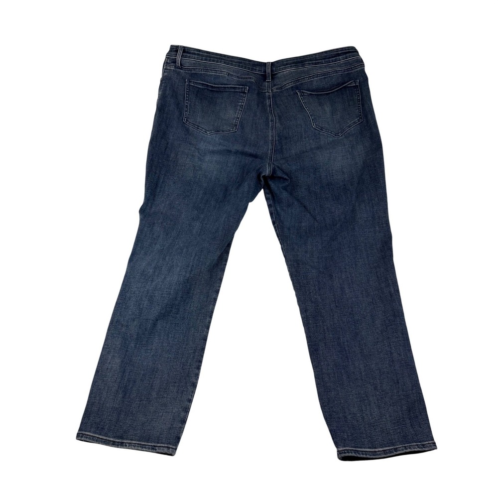 Classic Dark Blue Women's Jeans - Comfortable Everyday Fit - Picture 1 of 8